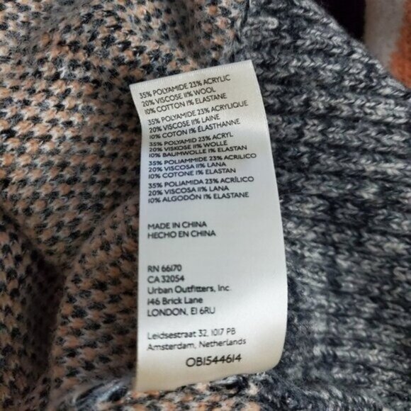 NEW Free People August Cardigan In Peach Petal, Size Medium - Picture 5 of 10